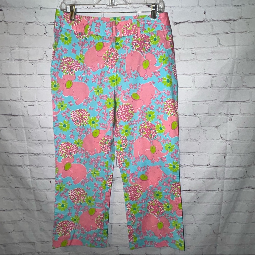 Vintage Lilly Pulitzer pants size 6 - Picture 2 of 7